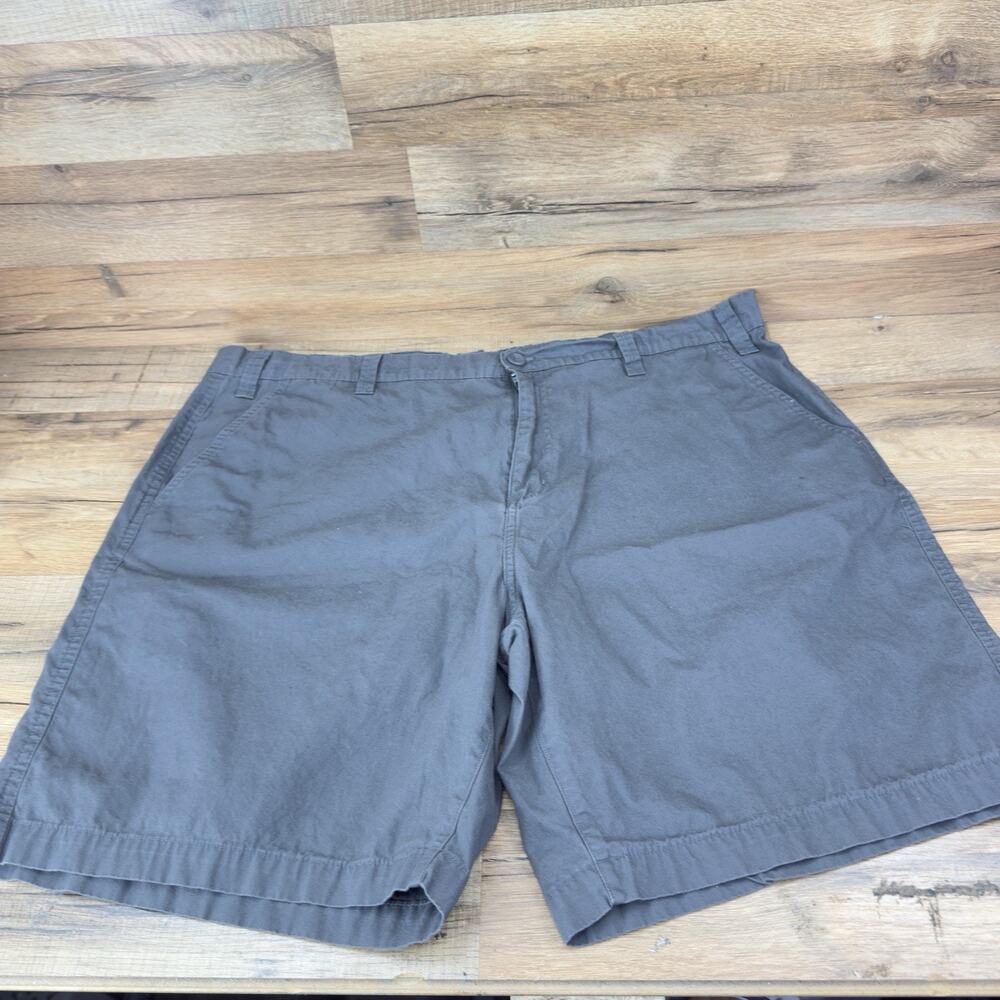 Eddie Bauer First Ascent Shorts Mens 40x11.5” Gray Outdoor Chino